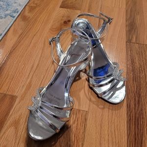 Womens Formal Silver shoes